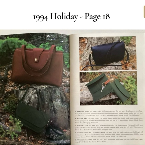 New Bottle Green Vintage Coach Ritchie Bag 9937 - Picture 4 of 13